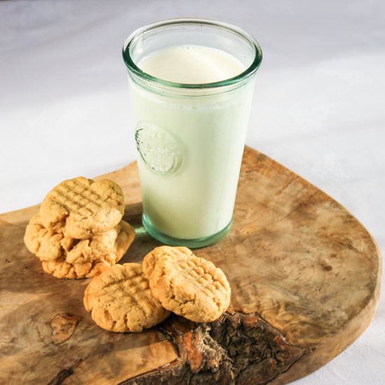 Gluten Free Peanut Butter Cookies