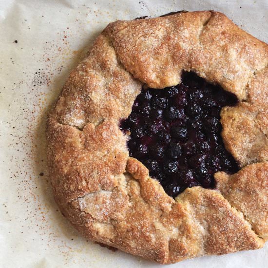 Blueberry-Pistachio Galette