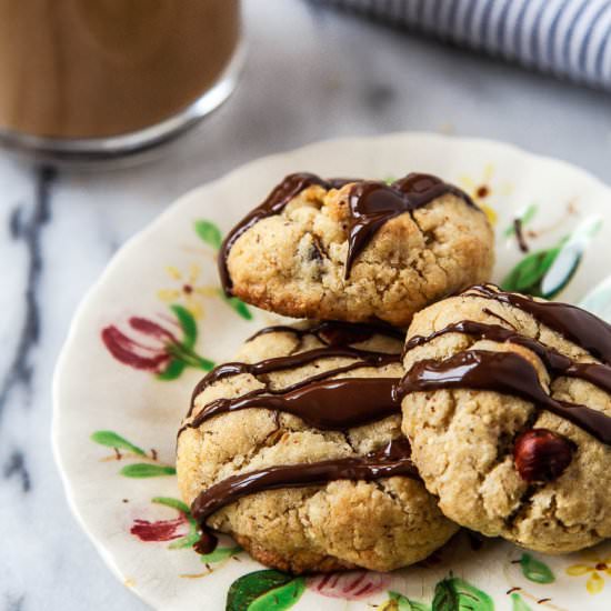 Hazelnut Chocolate Cookies