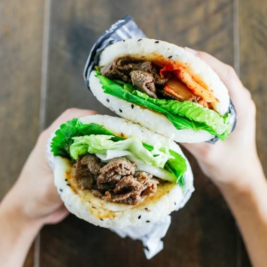 Bulgogi Rice Burger