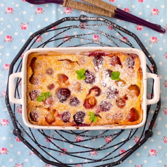 Gluten Free Cherry Clafoutis
