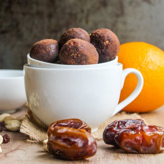 Homemade Chocolate Orange Naked Bite