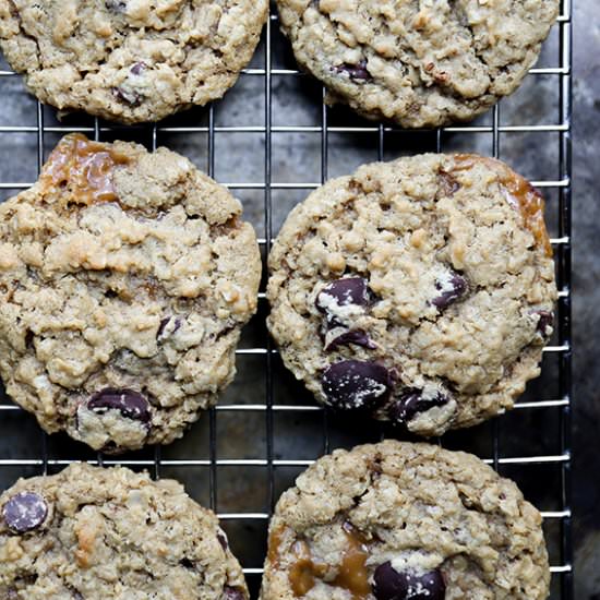 Oatmeal-Peanut Butter Cookies