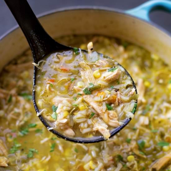 Chicken and Hatch Chile Stew