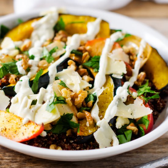 Fruit & Vegetable Quinoa Salad