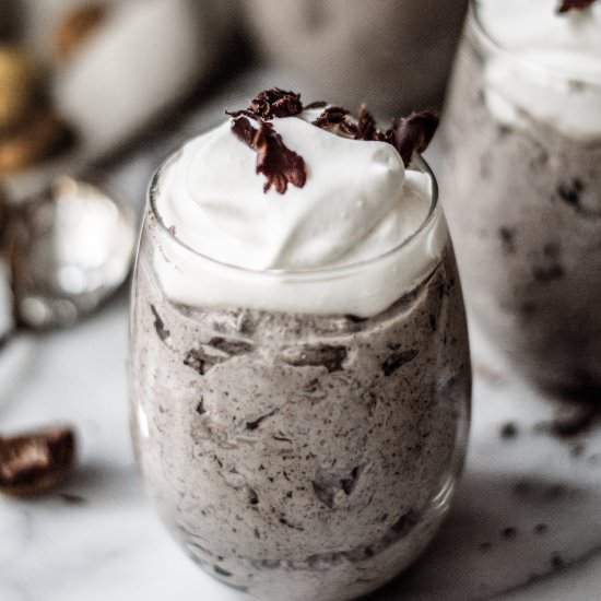 Roasted Chestnut Chocolate Mousse