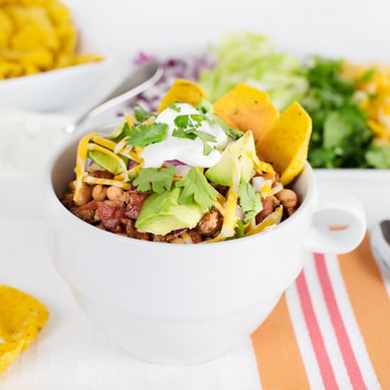Turkey Chili w/ White Beans