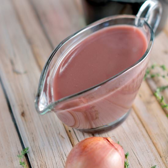 Red Wine Gravy
