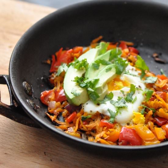 Southwestern Sweet Potato Hash