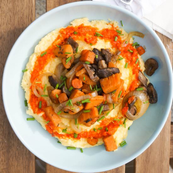 Polenta with Veggies