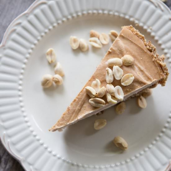 Peanut Butter & Cream Cheese Pie