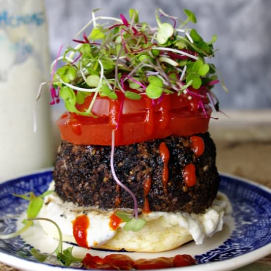 Coffee Rubbed Burger