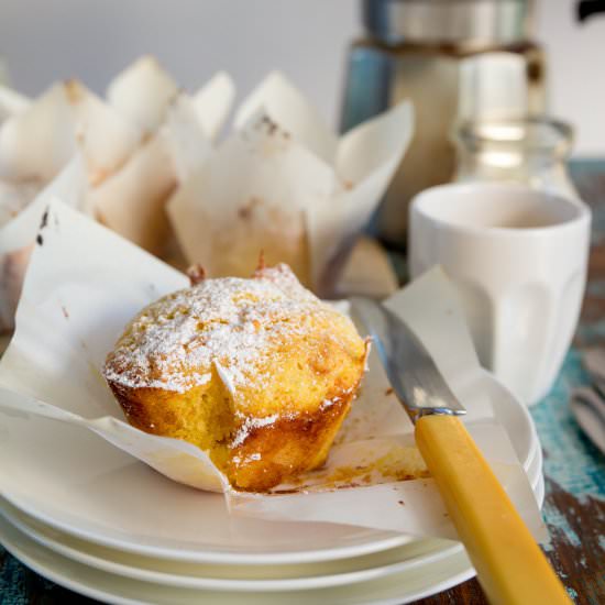 Orange and White Chocolate Muffins