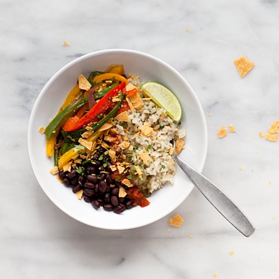 Veggie Fajita Bowls