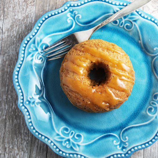 Healthier Baked Maple Donuts