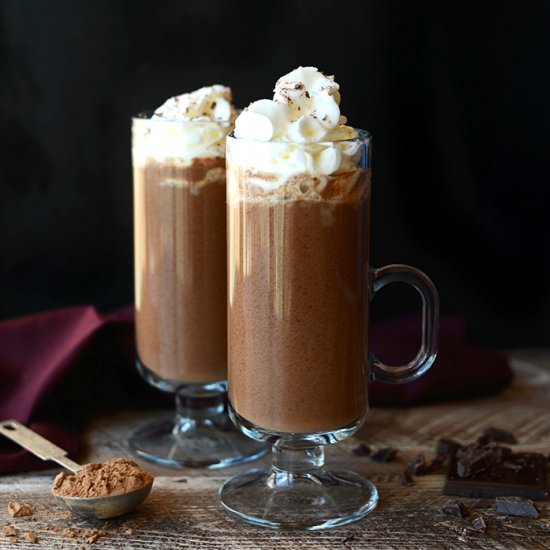Maple Sea Salt Hot Chocolate
