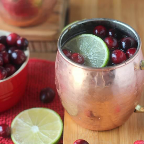 Cranberry Moscow Mules