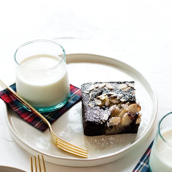 Chocolate Pear Buckle