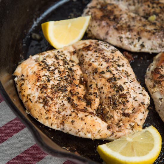 Italian Seasoned Chicken Breasts