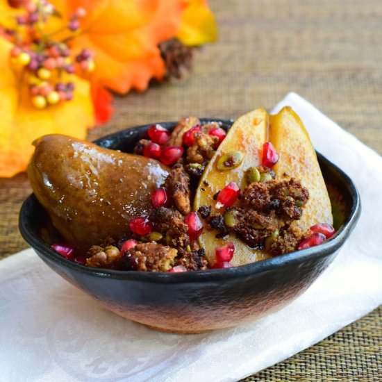 Vegan and Paleo Pear Crisp