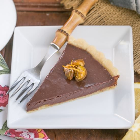 Semisweet Chocolate Tart