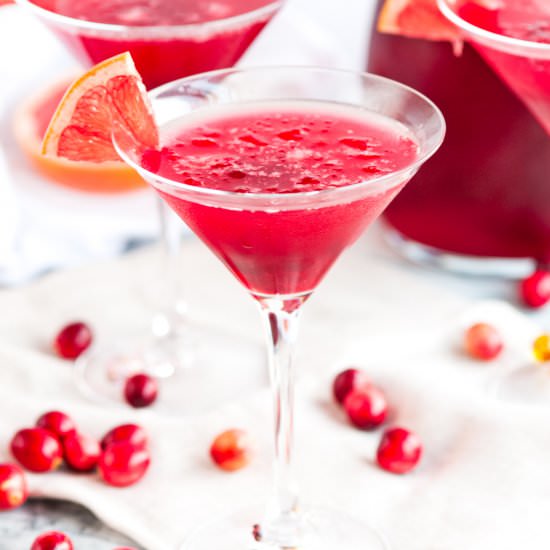 Easy Cranberry Daiquiris