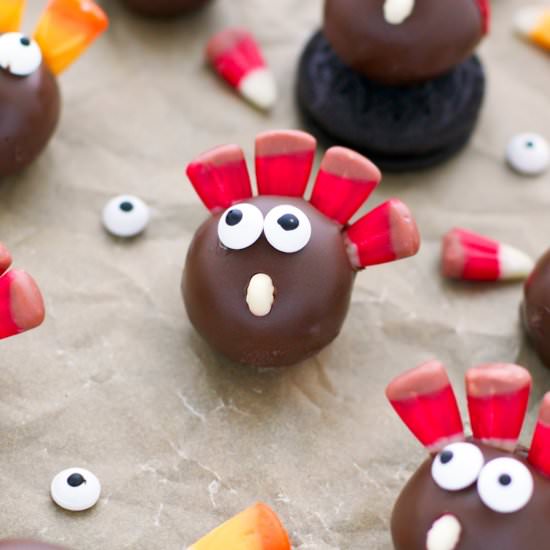 Thanksgiving Turkey Truffles