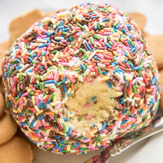 Cake Batter Cheeseball