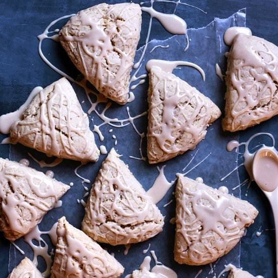 Maple Cream Scones