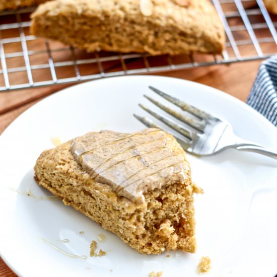 Whole Wheat Coconut Scones