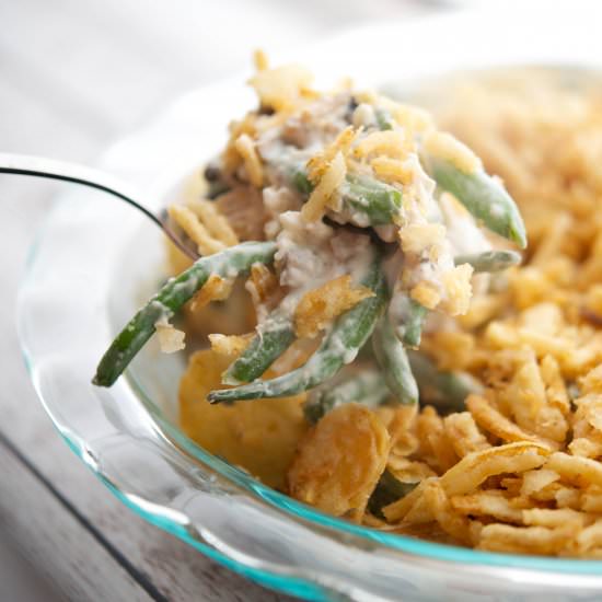 Semi-Homemade Green Bean Casserole