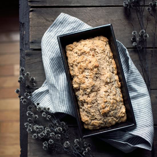 Spiced Pumpkin Beer Bread