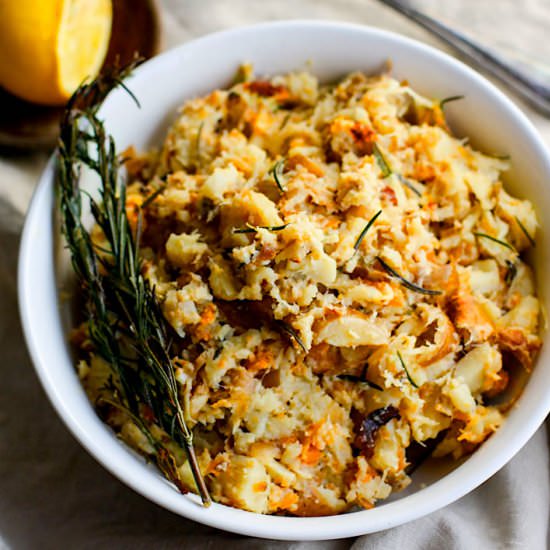Rosemary Carrot Parsnip Mash