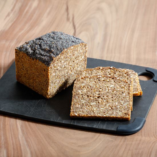 Danish Rye Bread without Sourdough