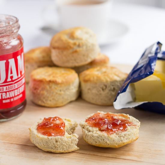 Scottish Bran Scones