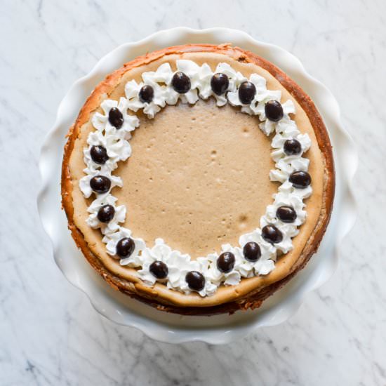 Dirty Chai Cheesecake