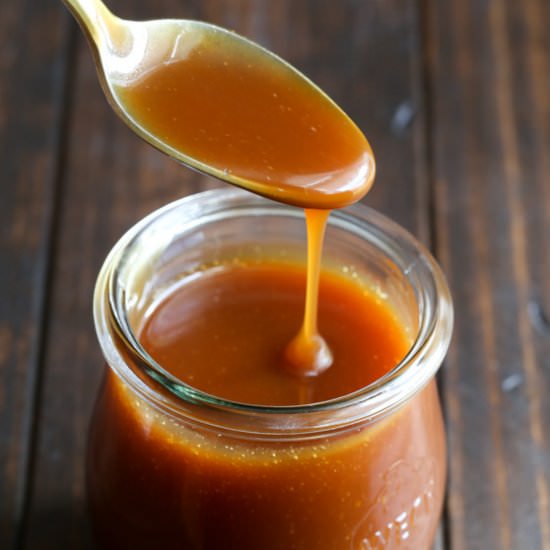 Microwave Caramel Sauce