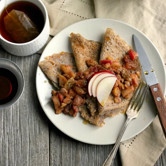 Maple Buckwheat Crêpes