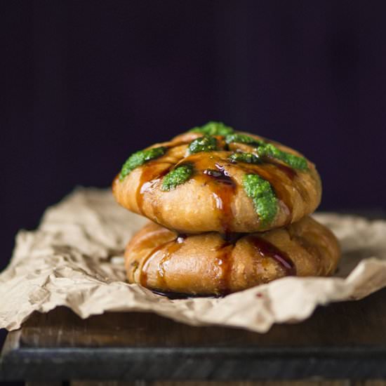 Matar Kachori/Indian Green Pea Pie