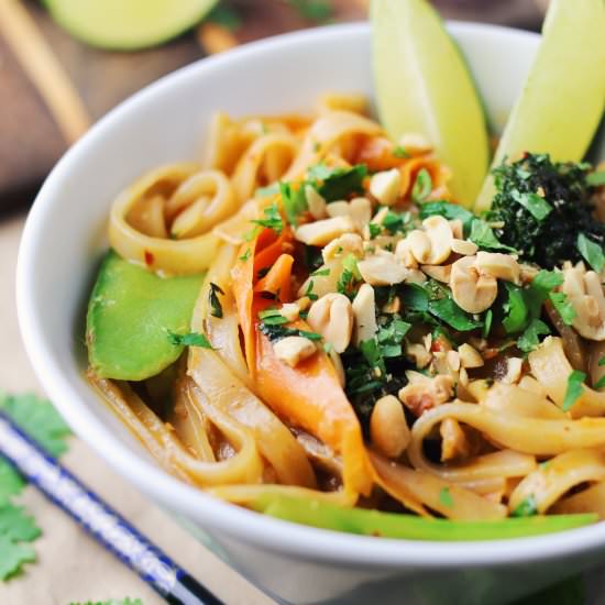 Coconut Curry Chicken Noodle Bowls