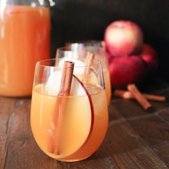 Bourbon Spiced Cider Punch