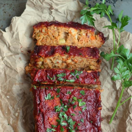 Vegan Chickpea Meatloaf