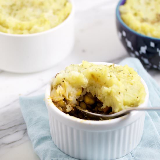Lentil and Puree Ramekins