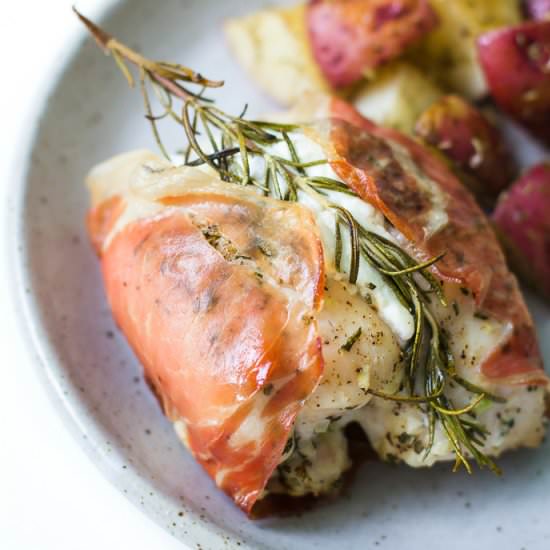 Goat Cheese Stuffed Chicken