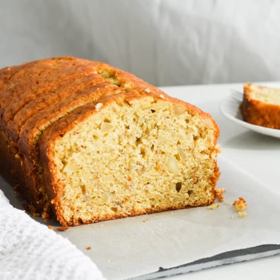 Orange Banana Bread with Rum