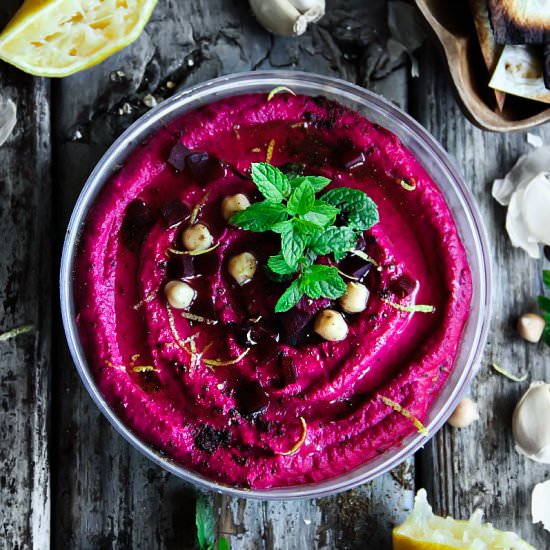 Hummus with Beets