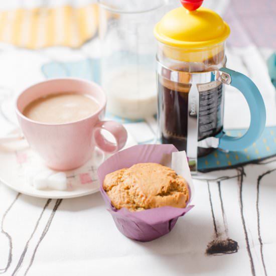 Rose Water and Pistachio Muffins