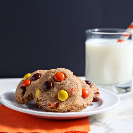 Reeses Pieces Peanut Butter Cookies