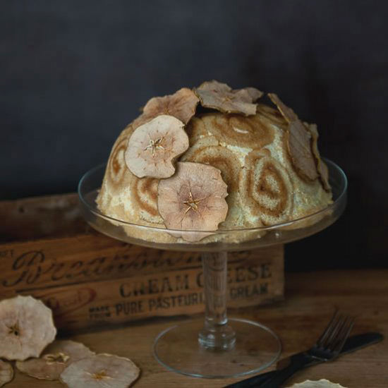 Salted Caramel Apple Charlotte
