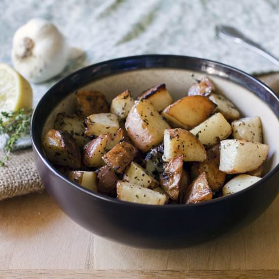 Lemon & Herb Roasted Potatoes